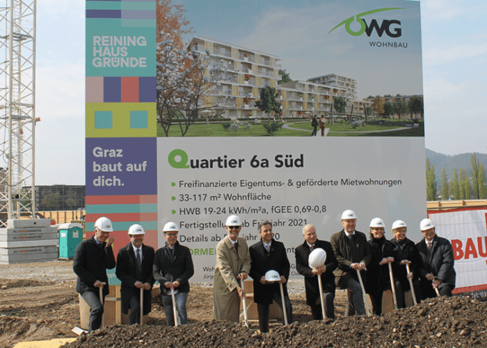 Spatenstich Q6a Süd