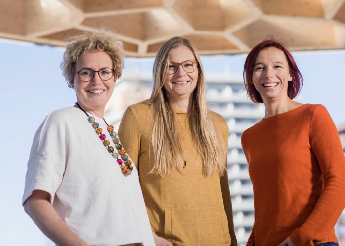 Drei Allgemeinärztinnen des Gesundheitszentrum in Reinighaus: Dr. Verena Brenneis, Dr. Manuela Hochegger, Dr. Eva-Maria Tamminen